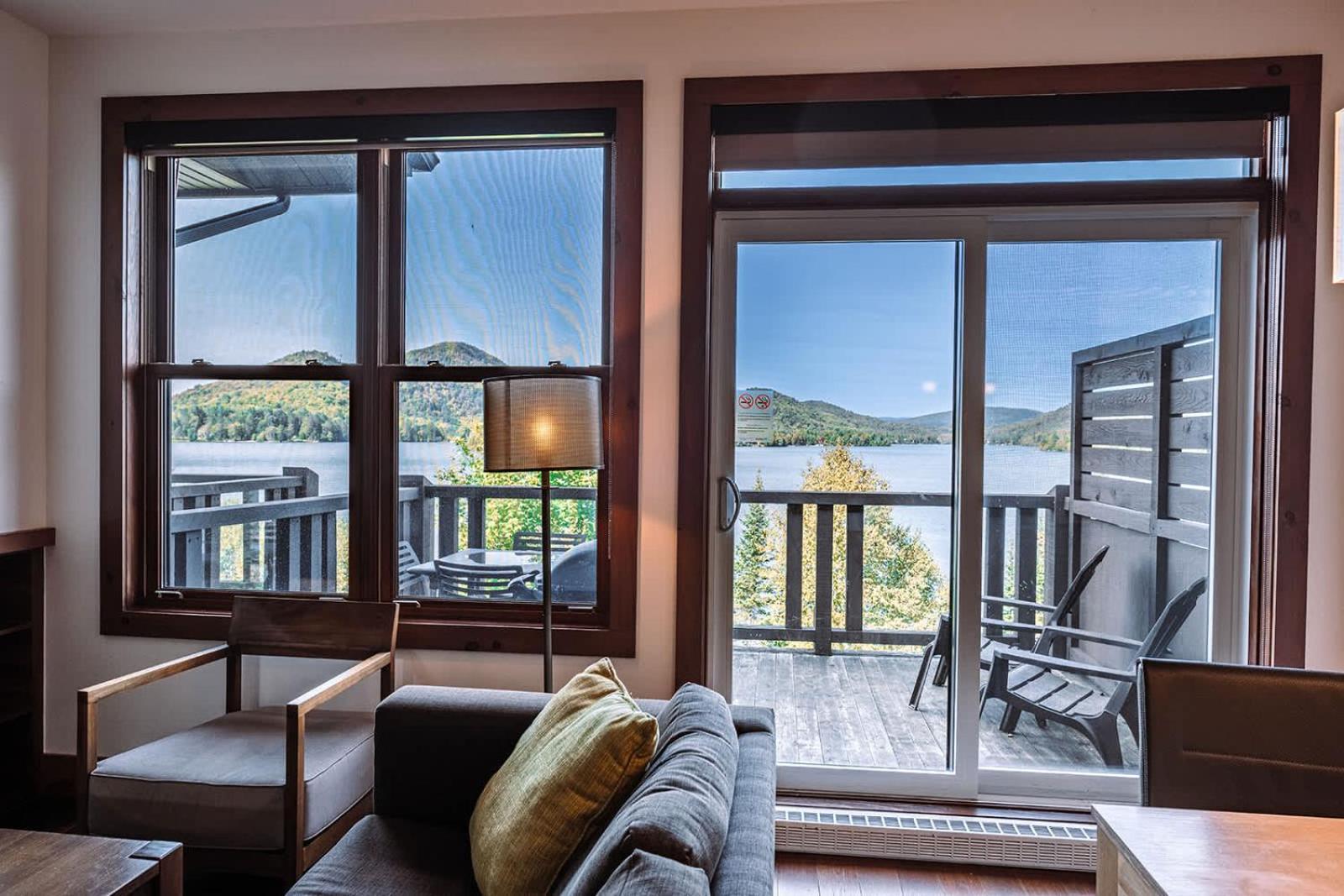 Lakefront Mountain View - Resort Loft Lac-Superieur Dış mekan fotoğraf