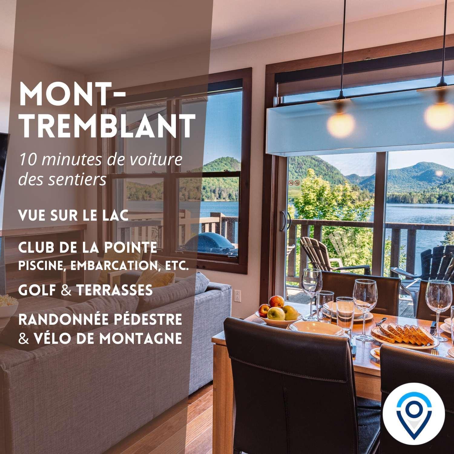 Lakefront Mountain View - Resort Loft Lac-Superieur Dış mekan fotoğraf